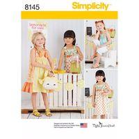 Simplicity Pattern 8145 Child\'s Pattern from Ruby Jean\'s Closet 383129