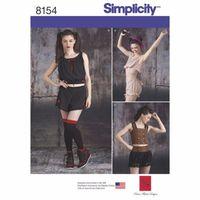 Simplicity Pattern 8154 Ladies\' Alternative Fashion Sportswear Pieces 383138