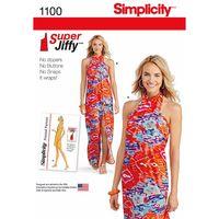 Simplicity Ladies Super Jiffy Cover Up in Two Length 377665