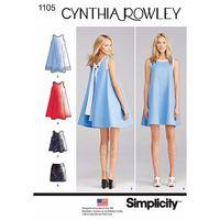 Simplicity Ladies Dresses Cynthia Rowley Collection 377673