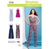 Simplicity Ladies Easy Dress and Jumpsuits 377684