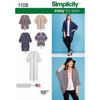 Simplicity Ladies Kimonos in Different Styles 377676