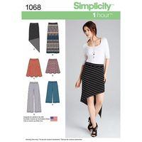 Simplicity Ladies Knit Skirts and Trousers 377618