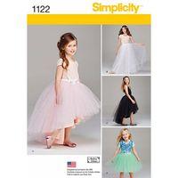 Simplicity Childs and Girls Tulle Skirts 377690