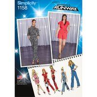 Simplicity Ladies Project Runway Jumpsuits 377728