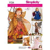 Simplicity Mystical Clothes for 18in Dolls 377699