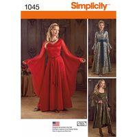 Simplicity Ladies Fantasy Costumes 377586