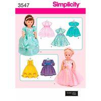 Simplicity Doll Clothes 382768