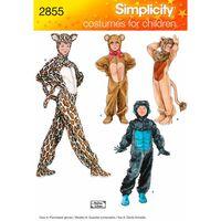 Simplicity Child, Boy & Girl Costumes 382834