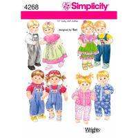 Simplicity Doll Clothes 382892