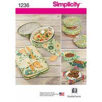 Simplicity Casserole Carriers, Gifting Baskets and Bowl Covers 381662