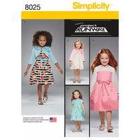 Simplicity Toddlers and Childs Project Runway Dresses 382952