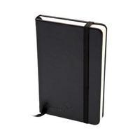 Silvine Executive A5 Notebook Soft Feel 160 Pages Black 197BK