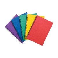 Sidebound Book Ruled 90gsm 120 Pages A4 Assorted A Pack of 10 7267-PRS