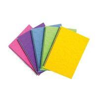 Sidebound Book A4 Ruled 90gsm 120 Pages Assorted C Pack of 10 7268-PRS