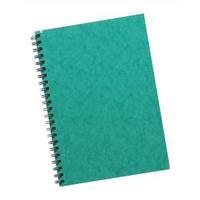 Silvine A4 Notebook Twin Wire Sidebound Hardcover Perforated Ruled 200