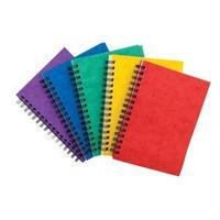 Sidebound Book Ruled 80gsm 120 Pages A6 Assorted A Pack of 10 7274-PRS