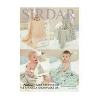 Sirdar Snuggly Baby Crofter DK Blankets Digital Pattern 4673