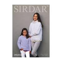 Sirdar Smudge High Neck Jumpers Digital Pattern 7870