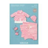 Sirdar Snuggly Baby Crofter 4 Ply Baby Accessories Digital Pattern 4616