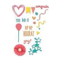 sizzix celebration dies 19 pieces