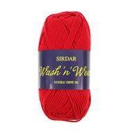 Sirdar Cherry Wash n Wear Double Crepe DK Yarn 50 g