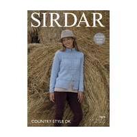 sirdar country style dk cardigan pattern 7829