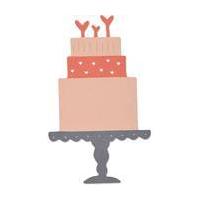 Sizzix Wedding Cake Die 6 x 3.8 cm