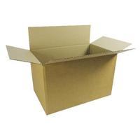 Single Wall 482x305x305mm Brown Corrugated Dispatch Cartons Pack of 25