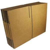 Single Wall 330x254x178mm Brown Corrugated Dispatch Cartons Pack of 25