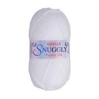 Sirdar White Snuggly Double Knitting Yarn 50 g