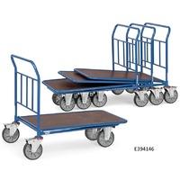 Single Ply Deck Cash And Carry Trolley 850 x 500mm - 400kg Capacity