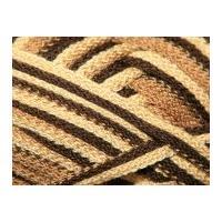 Sirdar Salsa Scarf Knitting Yarn 008 Brown