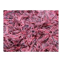 sirdar shaggy scarf knitting yarn 605 plum