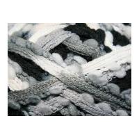Sirdar Aruba Scarf Knitting Yarn 802 Black White Mix