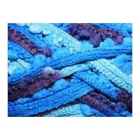 Sirdar Aruba Scarf Knitting Yarn 804 Blue Turquoise Mix