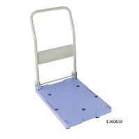 silentmaster plastic platform trolley 715mml x 460mmw 150kg capacity