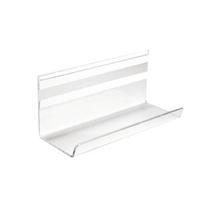 sigel artverum magnetic glass board pen tray clear 170x75x70mm gl199