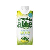 Simplee Aloe Grape & Lemon, 330ml