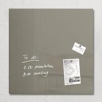 sigel artverum 480x480mm taupe magnetic glass board gl118