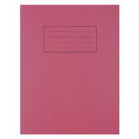 Silvine Feint Ruled With Margin Red 229x178mm Exercise Book 80 Pages
