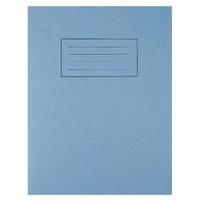 Silvine 7mm Squares Blue 229x178mm Exercise Book 80 Pages Pack of 10