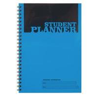 silvine student planner and record blue a5 pack of 10 ex400