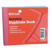 Silvine Duplicate Invoice Book 102x127mm Pack of 12 616