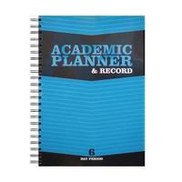 silvine 6 period blue a4 teacher academic planner and record ex202