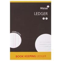 Silvine A4 Ledger Pad Double Entry Ruling Pack of 6 SJA4L