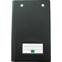 Sigel KC626 Cash Receipt Folder (120 x 180 mm, Black) Sigel