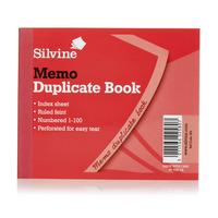 Silvine Duplicate Memo Book