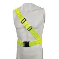 Silverline Hi-vis Reflective Sash Belt Pvc 78 - 108cm (30? - 43?)