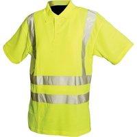 silverline hi vis polo shirt class 2 xl 108 116cm 42 46